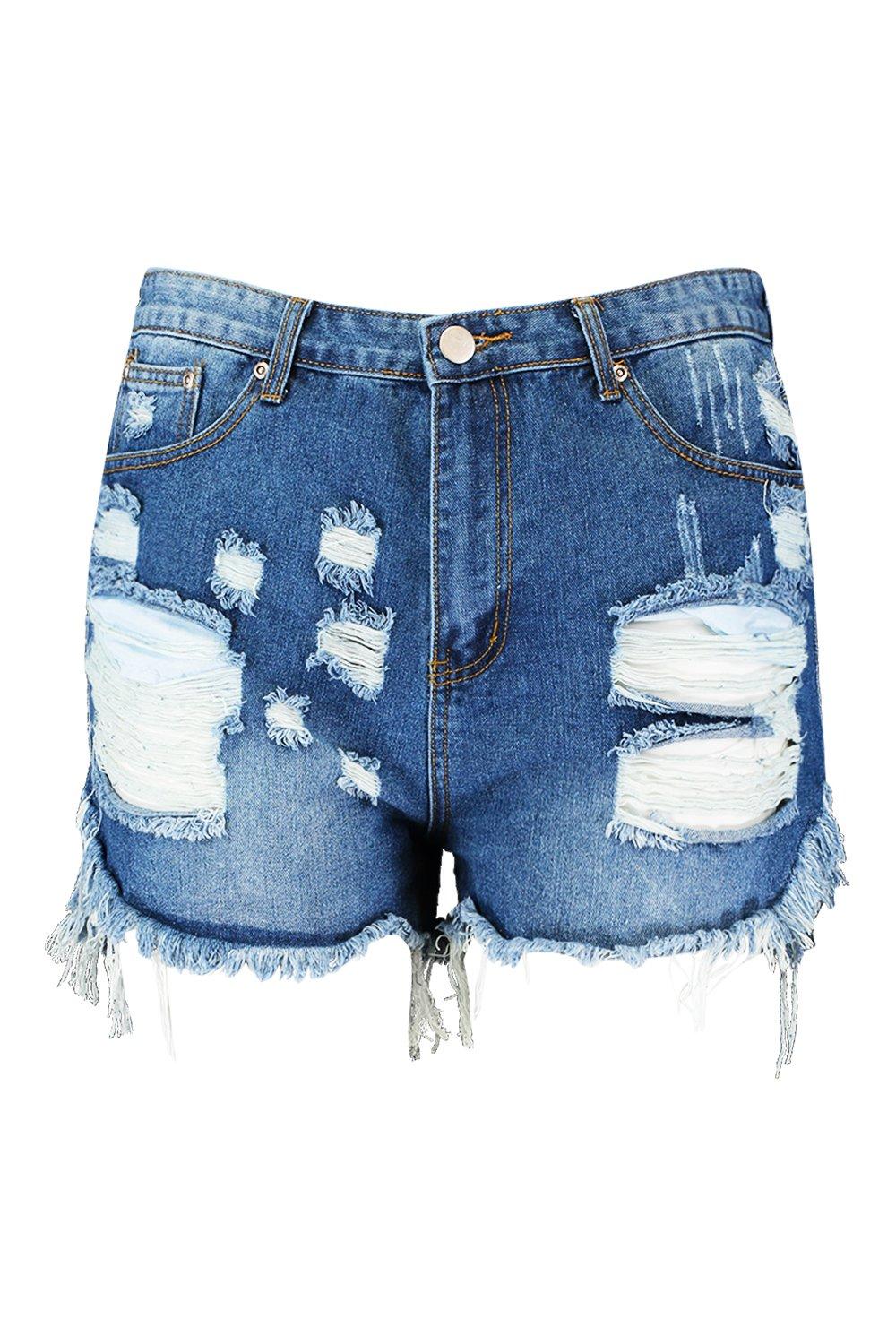 Extreme 2024 distressed shorts